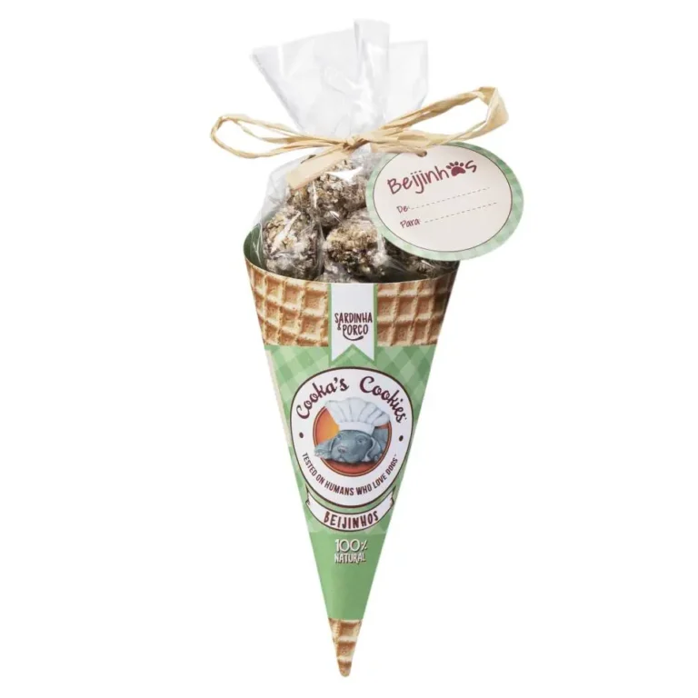 Ласощі Cooka's Cookies Beijinhos з сардинами і свининою для собак, 50 г