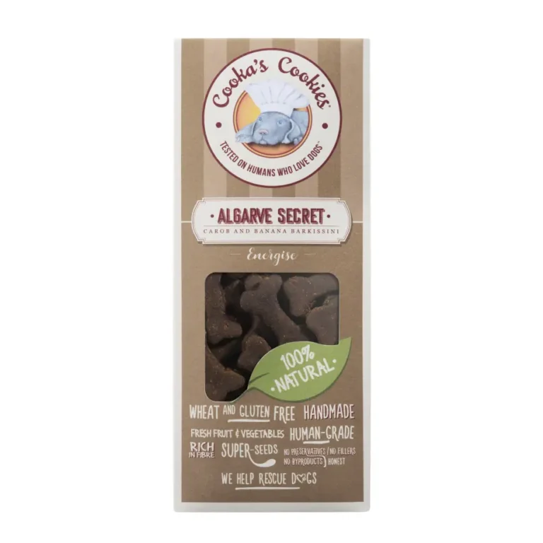 Ласощі Cooka's Cookies Barkissini з керобом і фруктами для собак, 100 г