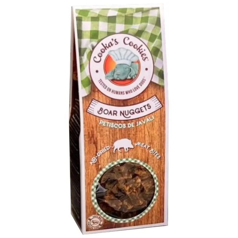 Натуральні ласощі Cooka's Cookies 100% м'ясо кабана для собак, 60 г