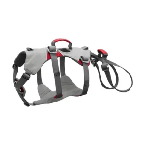 Шлейка підвищеної міцності Ruffwear Doubleback Cloudburst Gray сіра для собак