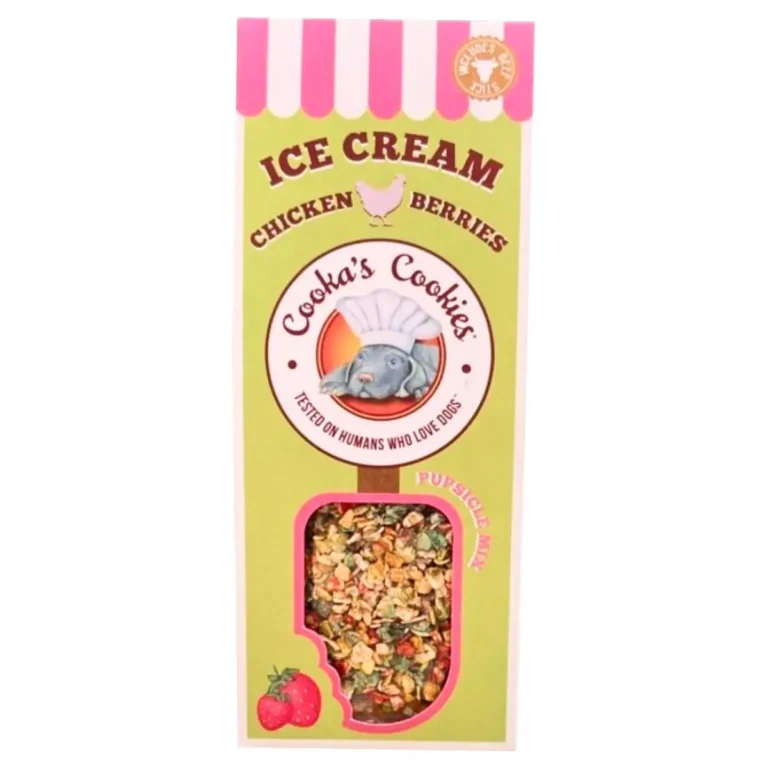 Ласощі Cooka's Cookies морозиво з куркою для собак, 100 г