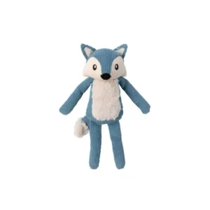 М'яка іграшка для собак FuzzYard Лисичка блакитна, 28,5 см x 9,6 см