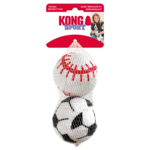 Набір м'ячиків Kong Sport Balls L 8 см для собак, 2 шт