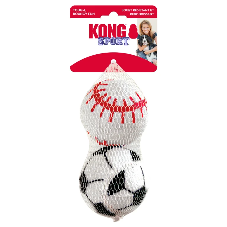 Набір м'ячиків Kong Sport Balls L 8 см для собак, 2 шт