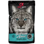 Вологий корм Alpha Spirit з морським лящем для котів, 85 г