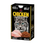 Напіввологі ласощі для дорослих котів Alpha Spirit Chicken Natural Snacks з куркою, 80 г