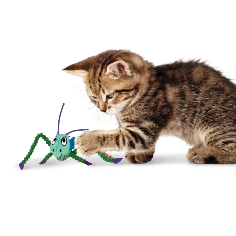 Іграшка Kong Crackles Grasshopper коник-стрибунець для котів