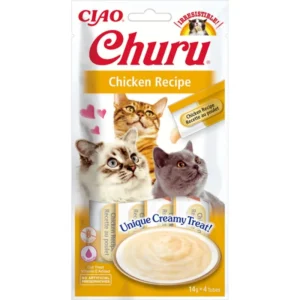 Ласощі INABA Churu з куркою для котів, 4 шт