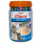 Ласощі INABA Churu з тунцем для котів, 50 шт по 14 г