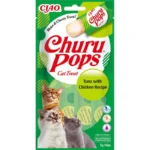 Ласощі INABA Churu Pops курка-тунець для котів, 15 г