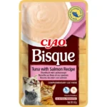 Ласощі INABA CIAO Bisque тунець-лосось для котів, 40 г
