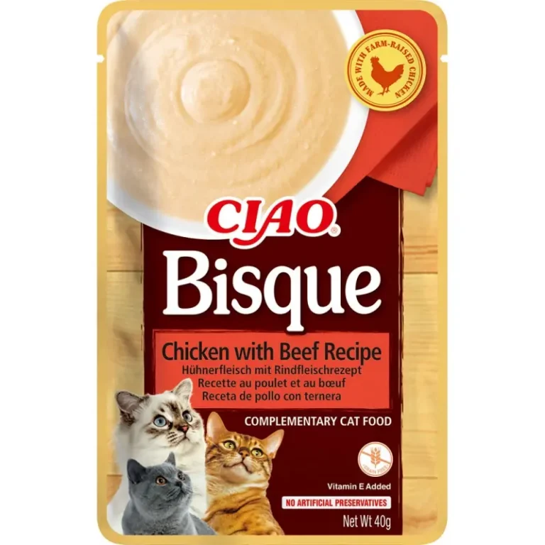 Ласощі INABA CIAO Bisque яловичина для котів, 40 г