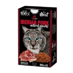 Напіввологі ласощі для котів Alpha Spirit Natural Snacks з іберійською свининою, 80 г