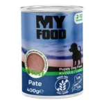 Вологий корм My Food паштет з ягням для цуценят, 400 г