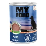 Вологий корм My Food паштет з лососем для собак, 400 г
