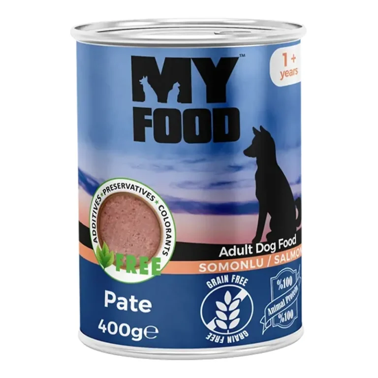 Вологий корм My Food паштет з лососем для собак, 400 г