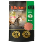Вологий корм Klicker паштет з ягням для кошенят, 85 г