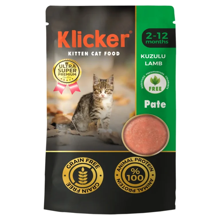 Вологий корм Klicker паштет з ягням для кошенят, 85 г