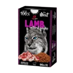 Напіввологі ласощі для дорослих котів Alpha Spirit Snack Lamb з ягням, 80 г