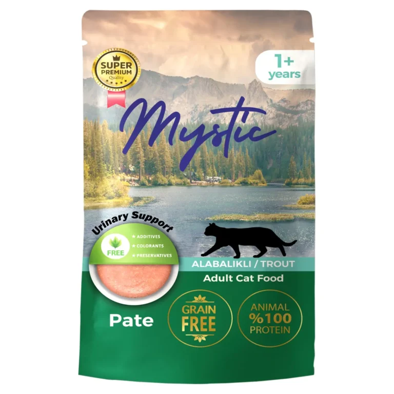 Вологий корм Mystic паштет з фореллю для котів, 85 г