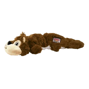 Іграшка Kong Scrunch Knots Squirrel білочка з канатом для собак