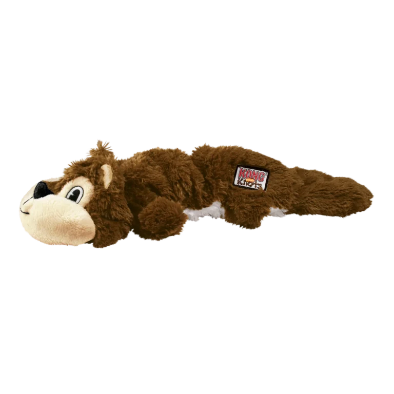 Іграшка Kong Scrunch Knots Squirrel білочка з канатом для собак