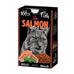 Напіввологі ласощі для дорослих котів Alpha Spirit Natural Snacks з лососем, 80 г