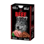 Напіввологі ласощі для дорослих собак Alpha Spirit Natural Snacks з яловичиною, 80 г