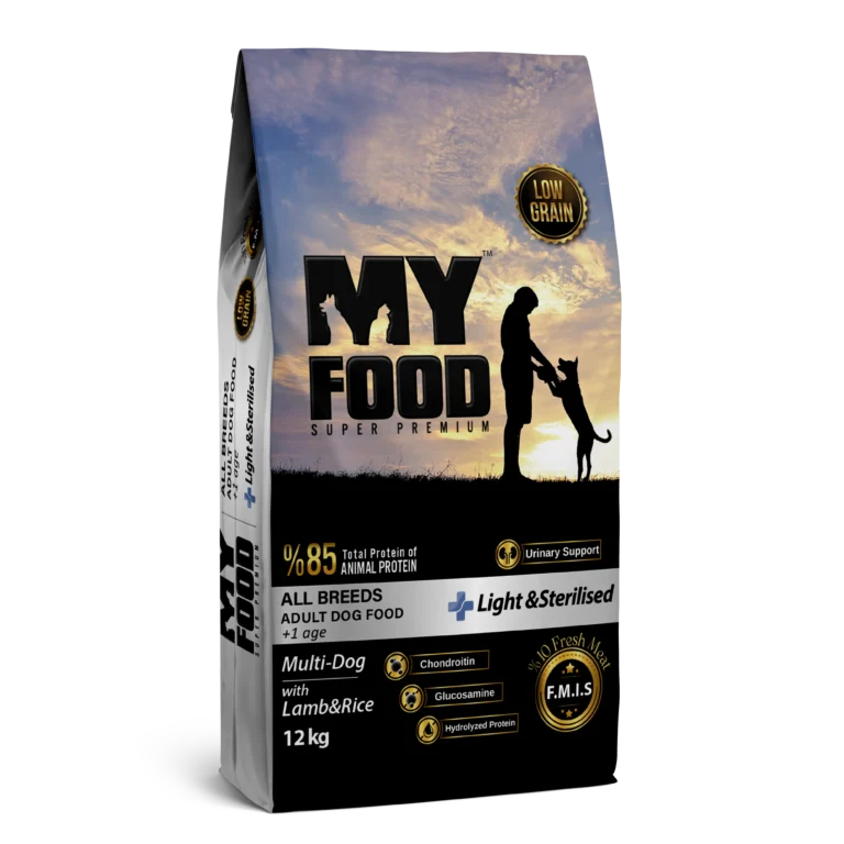 Сухий корм MyFood Light з ягням і рисом для стерилізованих собак, 12 кг