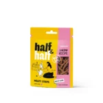Ласощі для котів Half&Half м'ясні смужечки з креветкою, 50 г