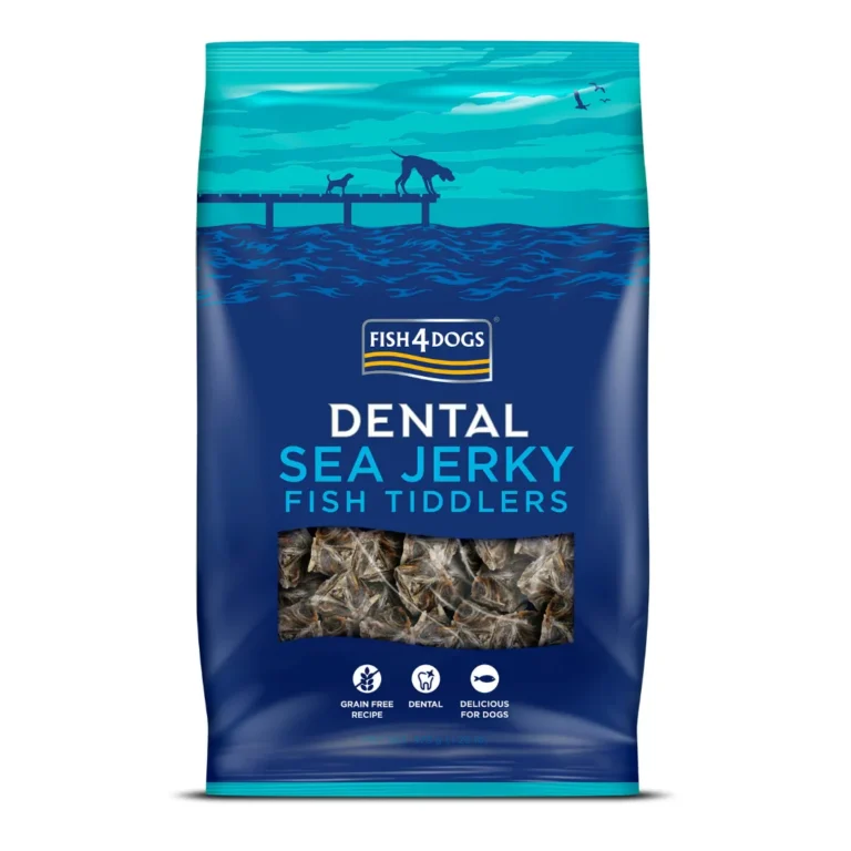Ласощі Fish4Dogs Sea Jerky рибні квадратики для собак, 1 шт