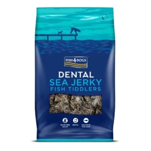 Ласощі Fish4Dogs Sea Jerky рибні квадратики для собак, 575 г