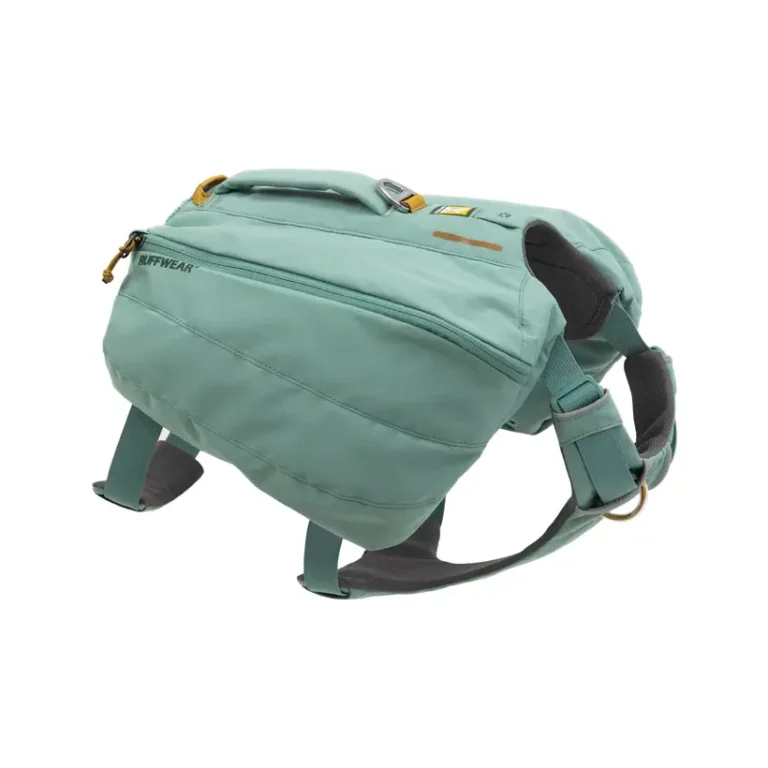 Шлейка-рюкзак Ruffwear Front Range River Rock Green зелена для собак