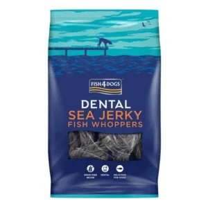 Ласощі Fish4Dogs Sea Jerky рибні квадратики для собак, 575 г