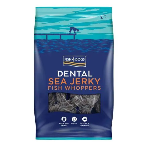 Натуральні ласощі для собак Fish4Dogs 100% Косички з риби XL, 500 г
