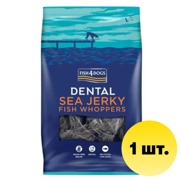 Ласощі Fish4Dogs косички з риби XL для собак, 1 шт