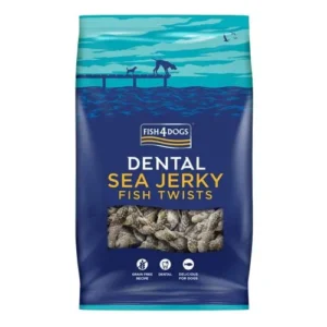 Ласощі Fish4Dogs Sea Jerky рибні квадратики для собак, 575 г