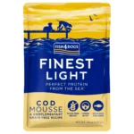 Вологий корм Fish4Dogs Finest мус з тріски для собак, 100 г