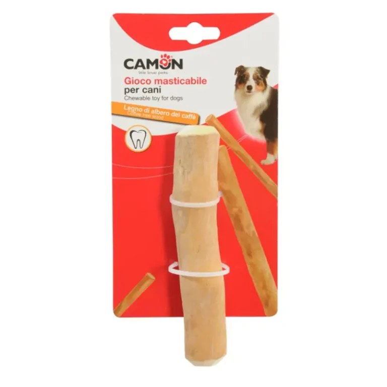 Іграшка для собак Жувальна паличка з кавового дерева S CAMON, 12-15 см
