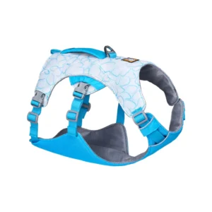 Охолоджувальна шлейка Ruffwear Swamp Cooler Biolumin Blue блакитна для собак
