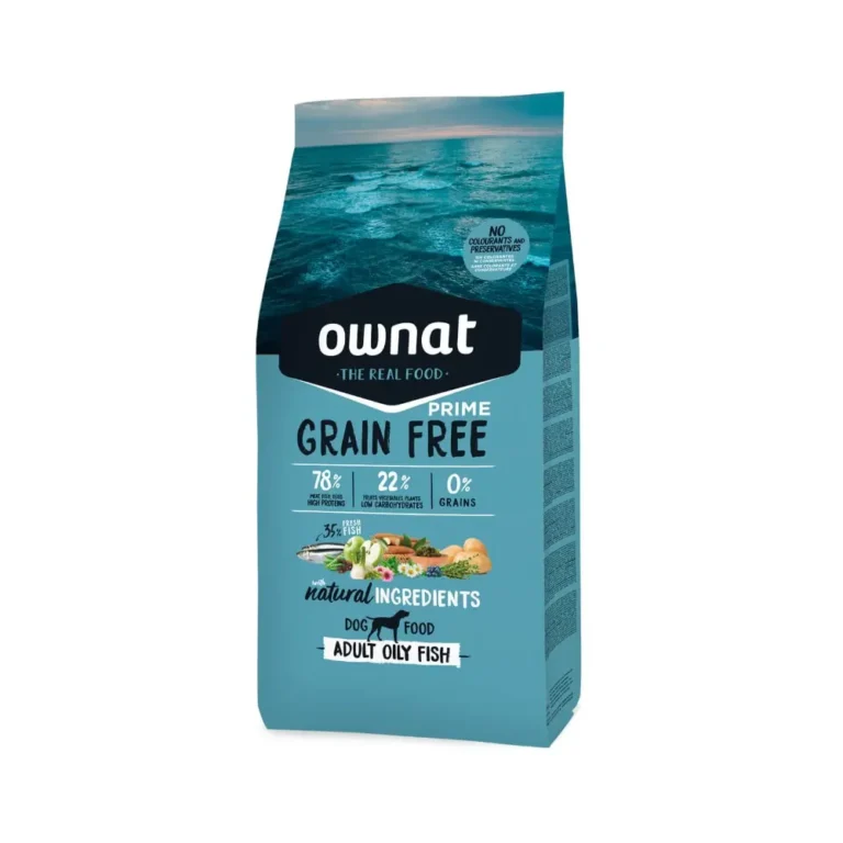 Беззерновий корм для собак усіх порід OWNAT GRAIN FREE PRIME з рибою
