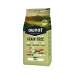 Сухий корм Ownat Grain Free для дорослих котів з індичкою і куркою