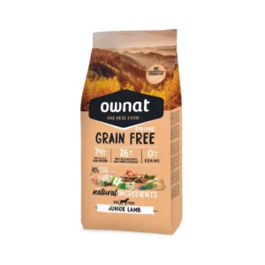 Сухий корм Ownat Grain Free Prime з ягням для цуценят