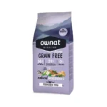 Беззерновий корм для стерилізованих котів OWNAT GRAIN FREE PRIME з рибою