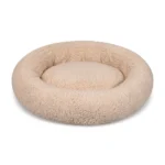 Лежак для собак і котів Pet Fashion Teddy круглий 48х48х10 см