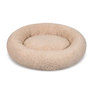 Лежак для собак і котів Pet Fashion Teddy круглий 48х48х10 см