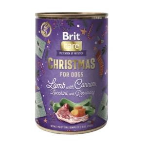 Вологий корм Brit Mono Protein Christmas Duck з качкою для собак, 400 г