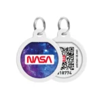 Адресник WAUDOG Smart ID з QR паспортом, малюнок "NASA21"