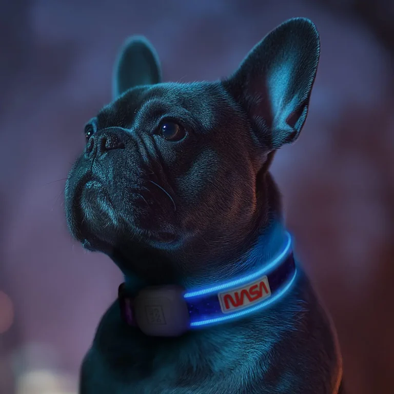 Нашийник для собак з LED-підсвічуванням WAUDOG LED, NASA21