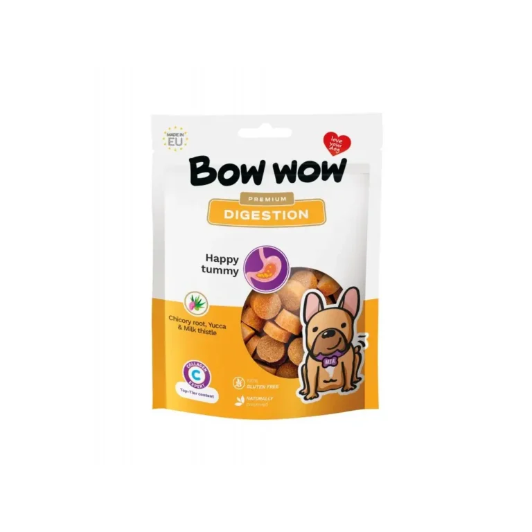 Ласощі для собак Digestion "Bow WOW" Mira Mar Снеки для покращення травлення, 60 г